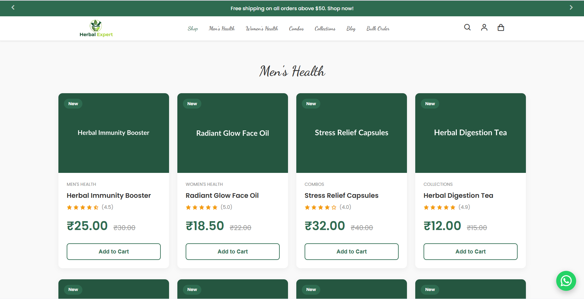 Custom E-commerce Platform